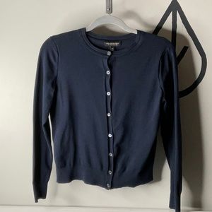 Navy Blue Cardigan